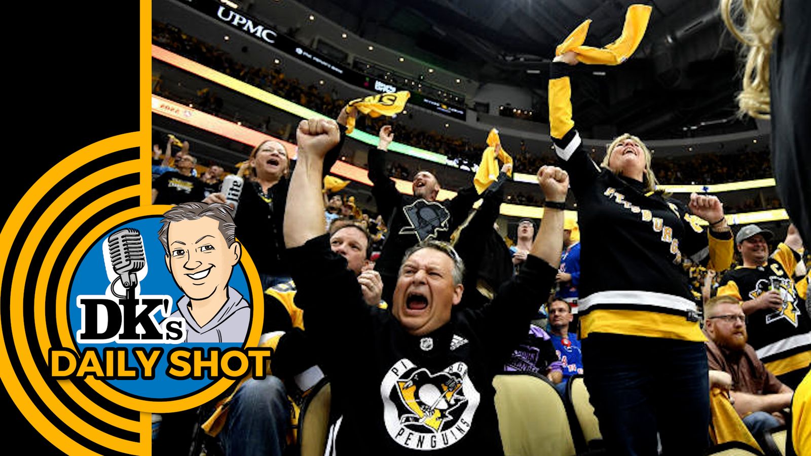 DK's Daily Shot of Penguins: What about fans here? taken in Downtown (Podcasts)